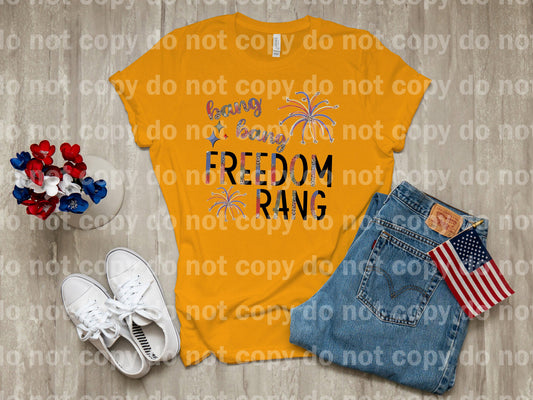 Bang Bang Freedom Rang Fireworks Dream Print or Sublimation Print