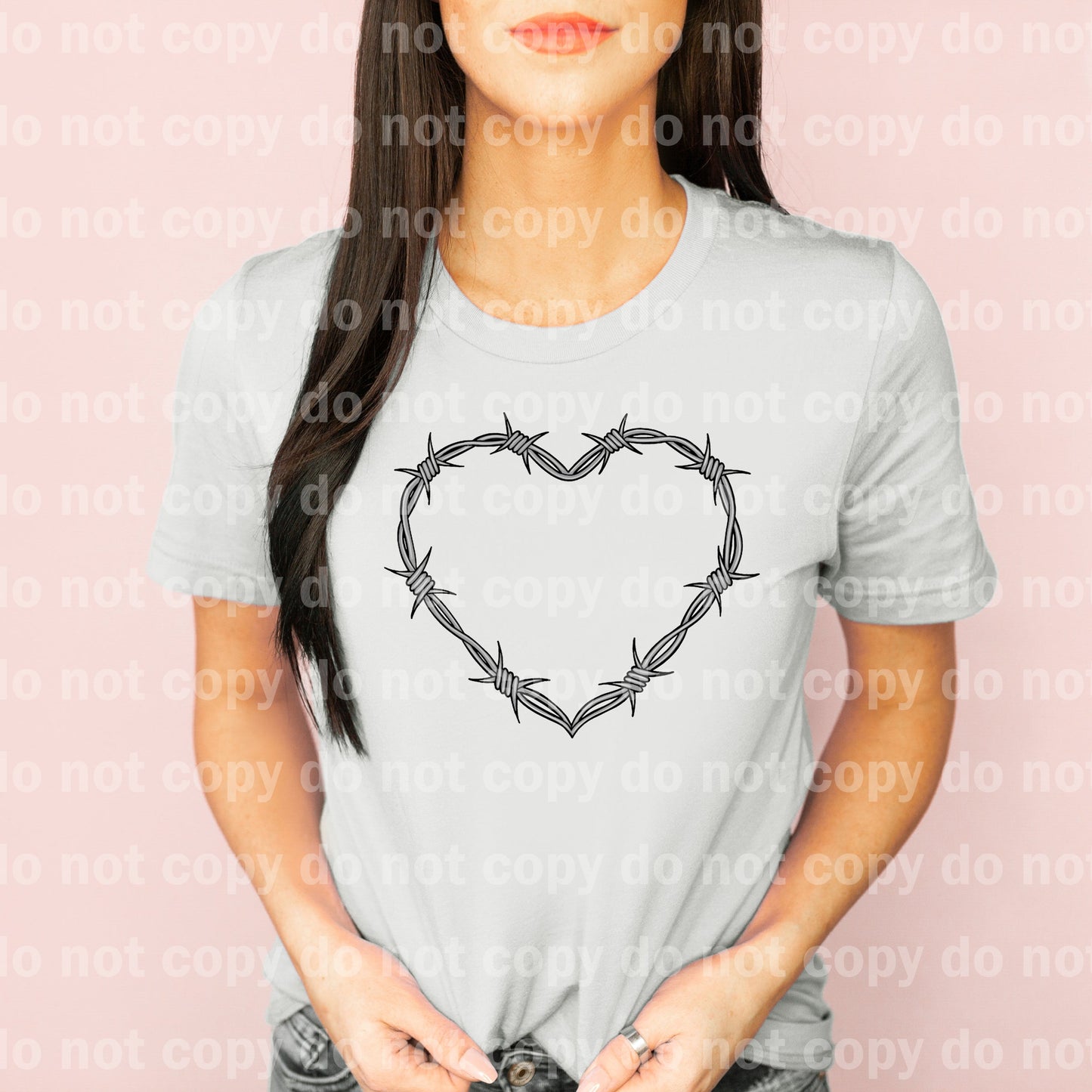 Barbed Wire Heart Dream Print or Sublimation Print