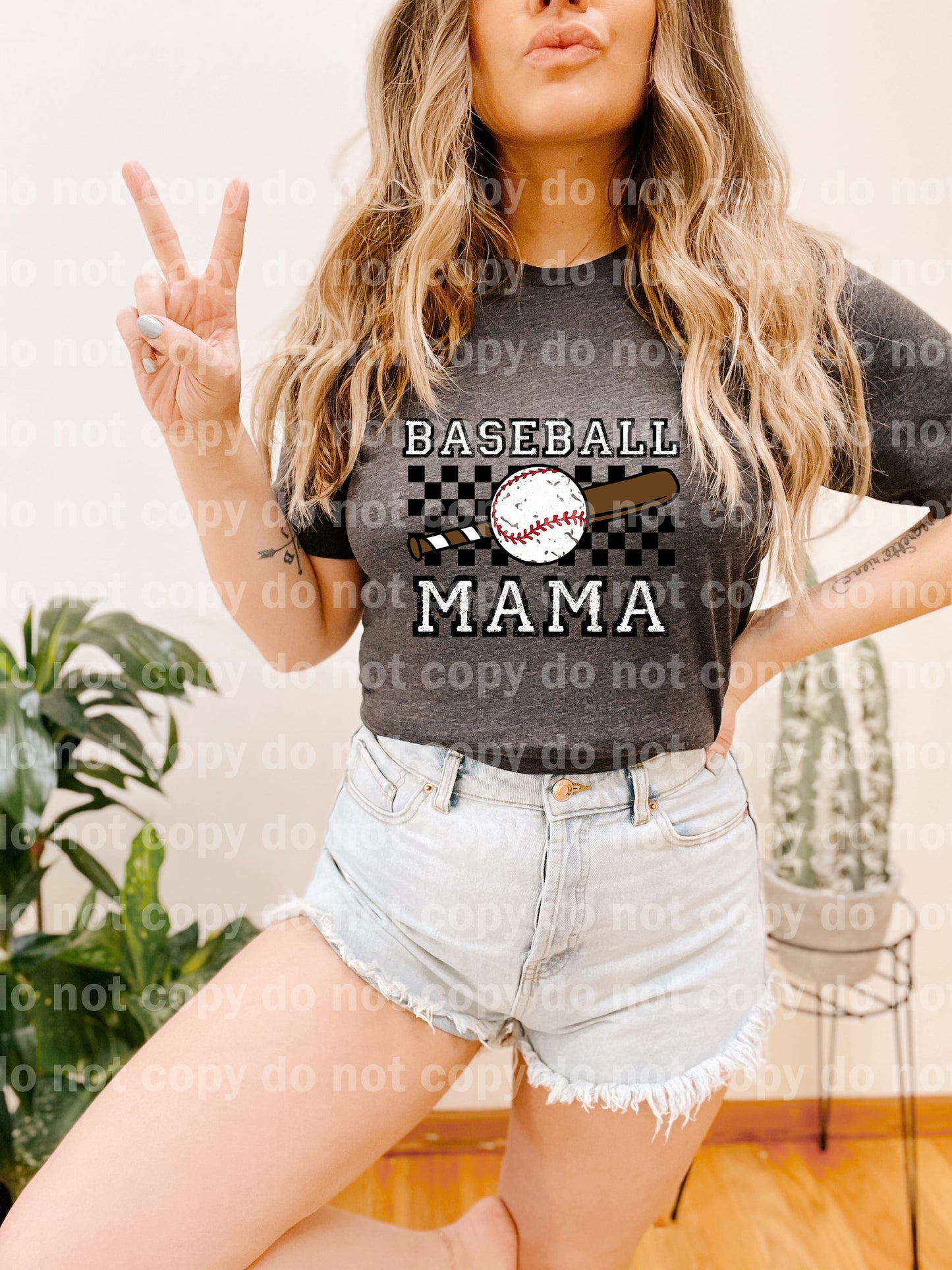Baseball Mama Full Color/One Color Dream Print or Sublimation Print