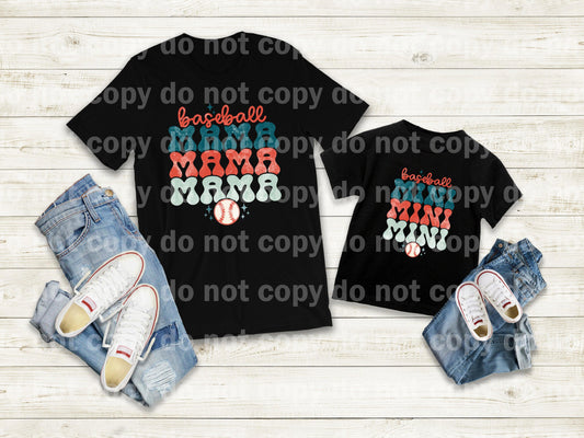 Baseball Mama / Baseball Mini Dream Print or Sublimation Print