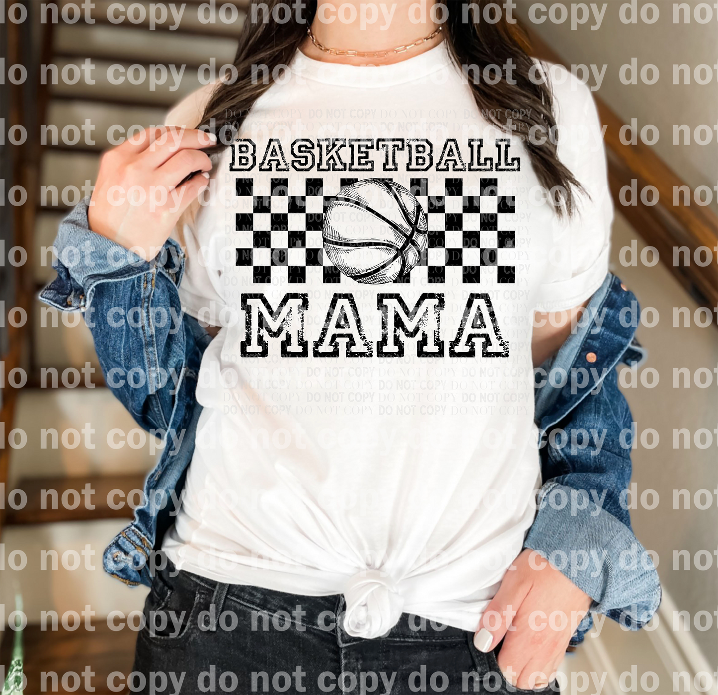 Basketball Mama Full Color/One Color Dream Print o Impresión por sublimación