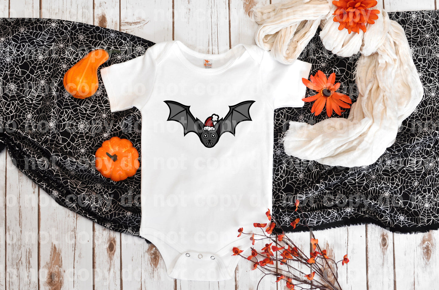 Bat Christmas Hat Dream Print o Impresión por sublimación