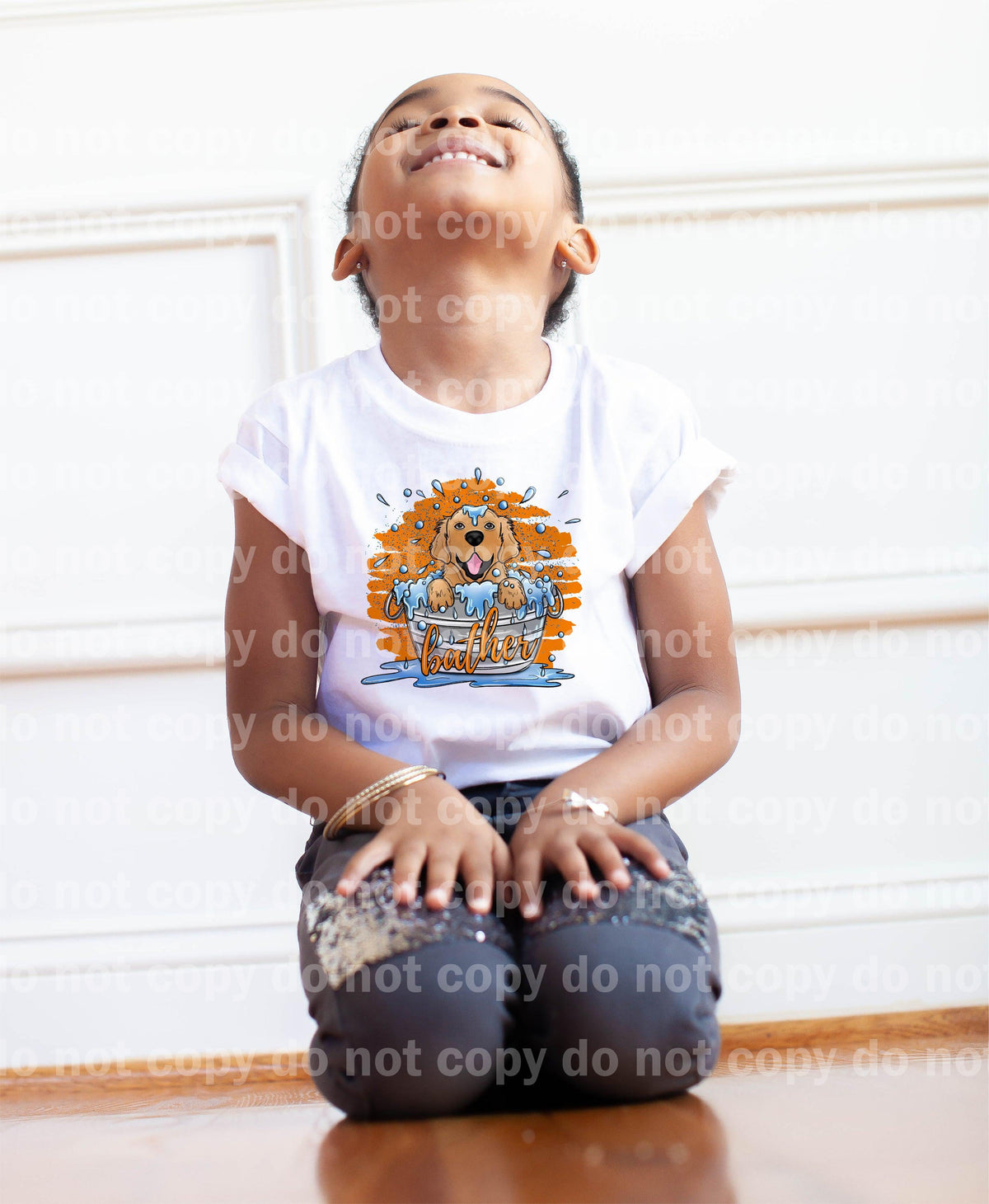 Dog Bather Multiple Colors Dream Print or Sublimation Print