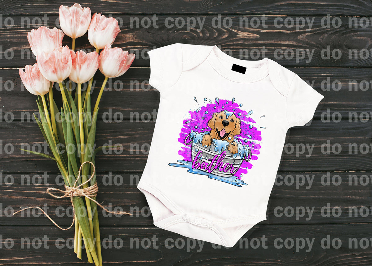 Dog Bather Multiple Colors Dream Print or Sublimation Print