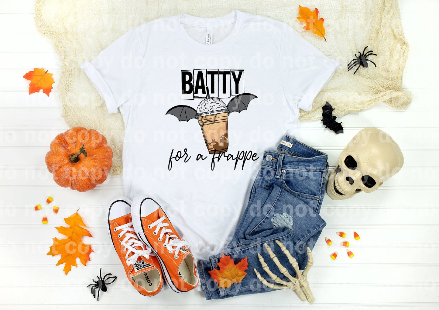 Batty For A Frappe Full Color/One Color Dream Print or Sublimation Print