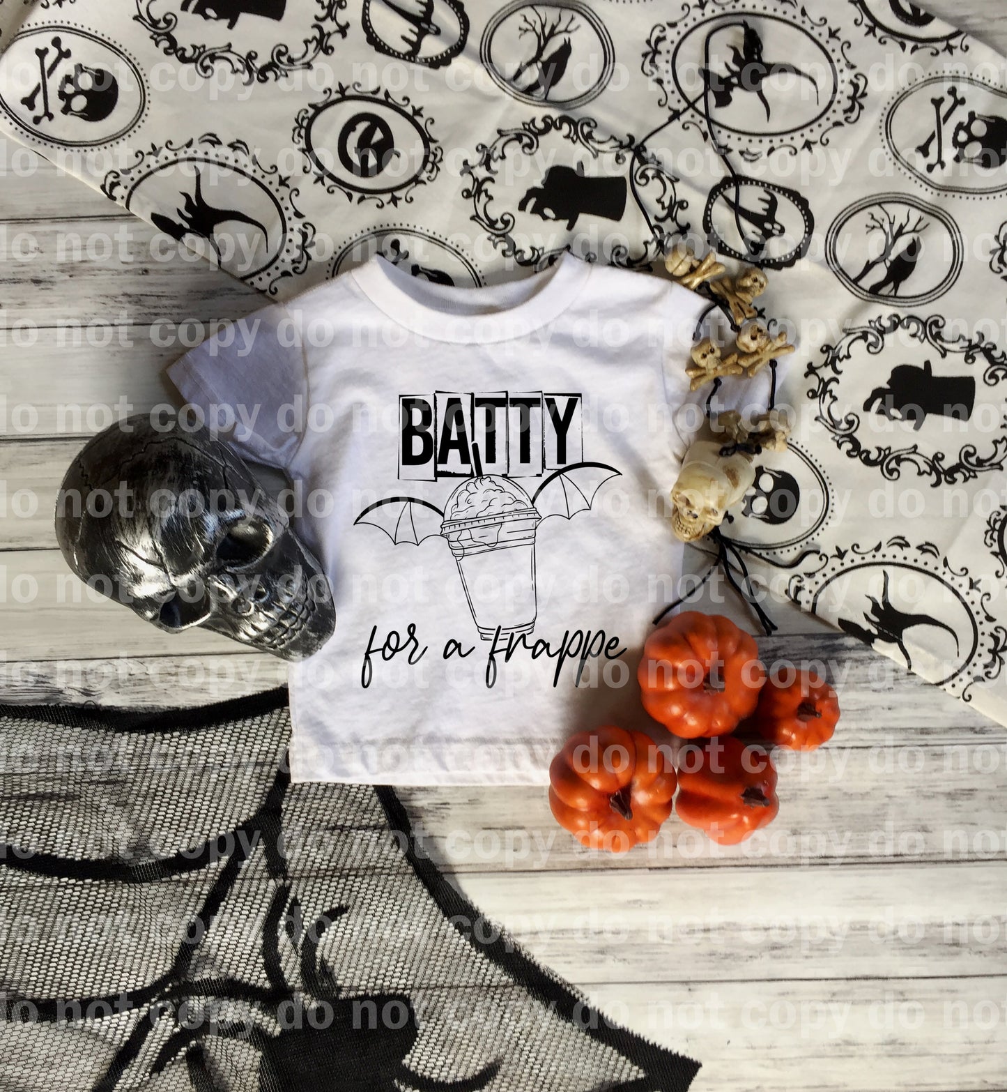 Batty For A Frappe Full Color/One Color Dream Print or Sublimation Print