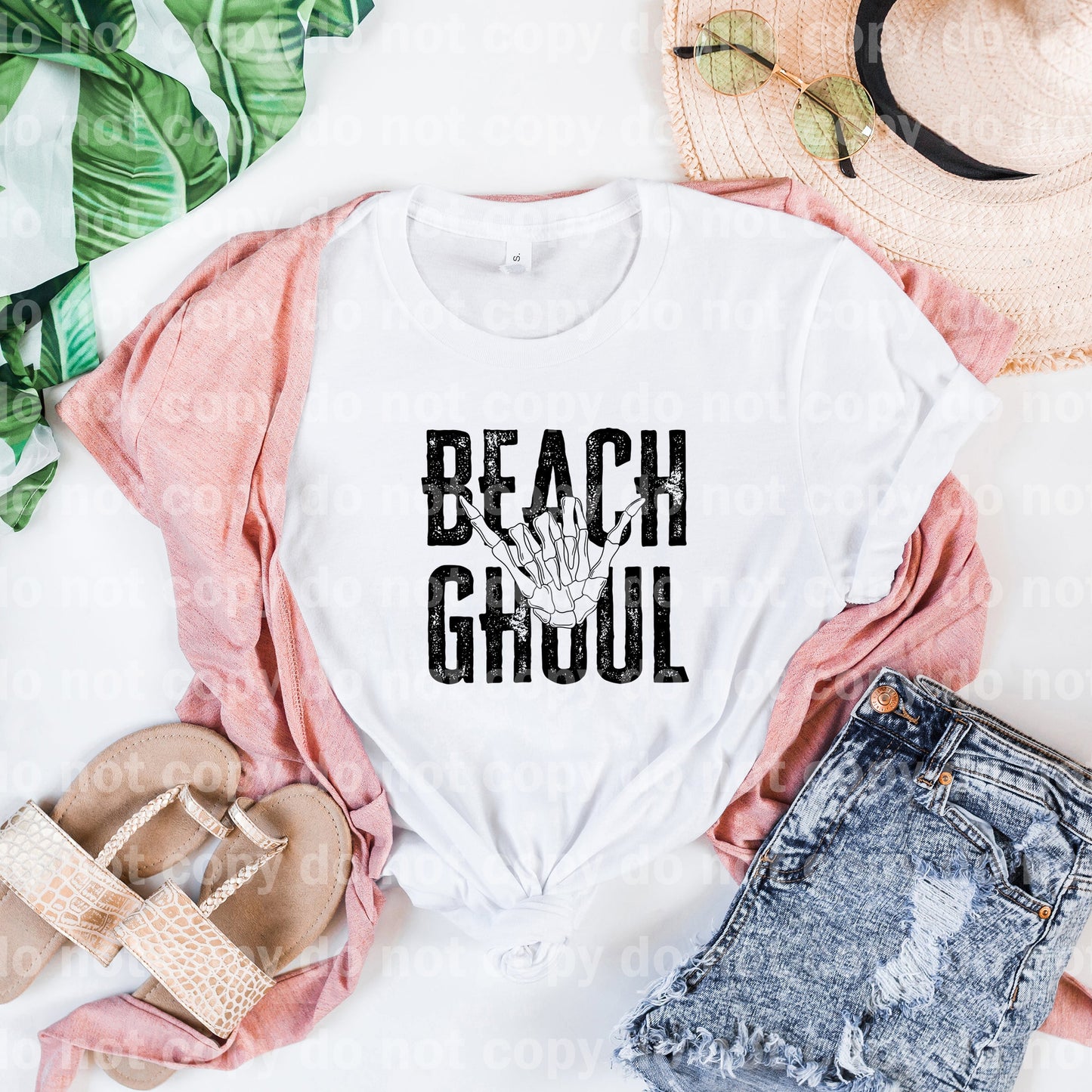 Beach Ghoul Skellie Hand Dream Print or Sublimation Print
