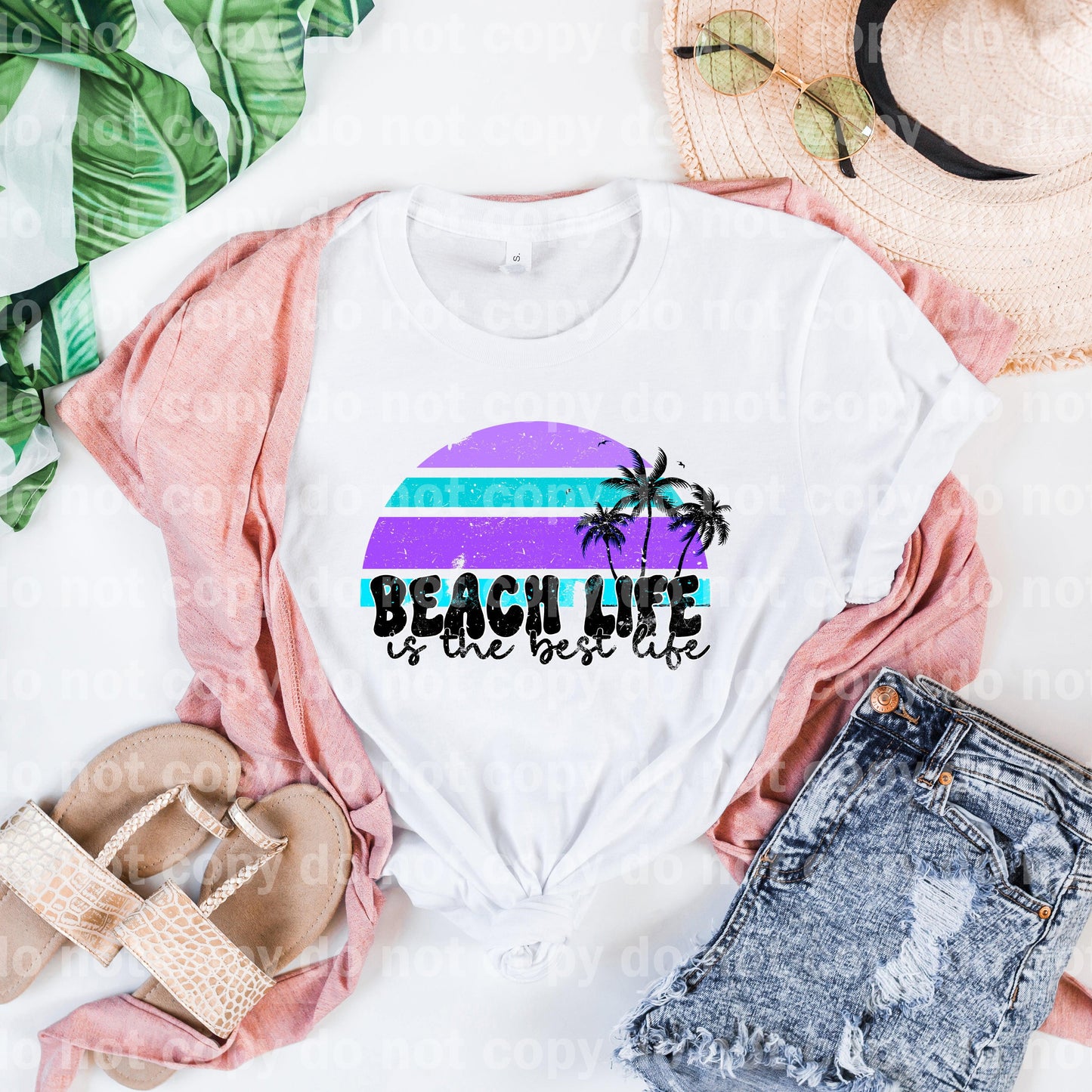 Beach Life Is The Best Life Dream Print or Sublimation Print