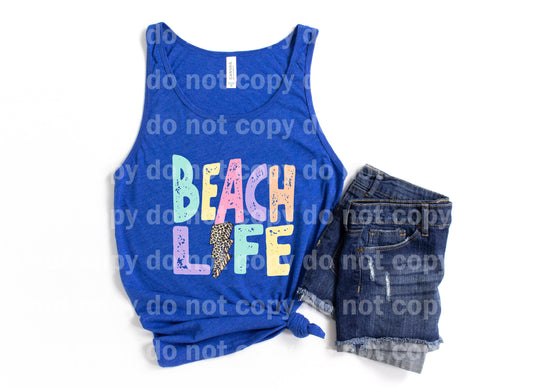 Beach Life Lightning Bolt Pastels Dream Print or Sublimation Print