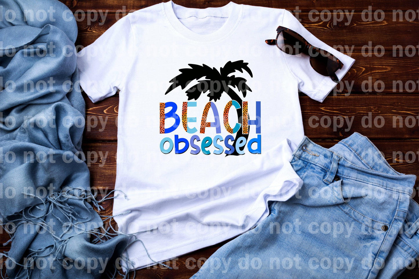 Beach Obsessed Tree Dream Print or Sublimation Print
