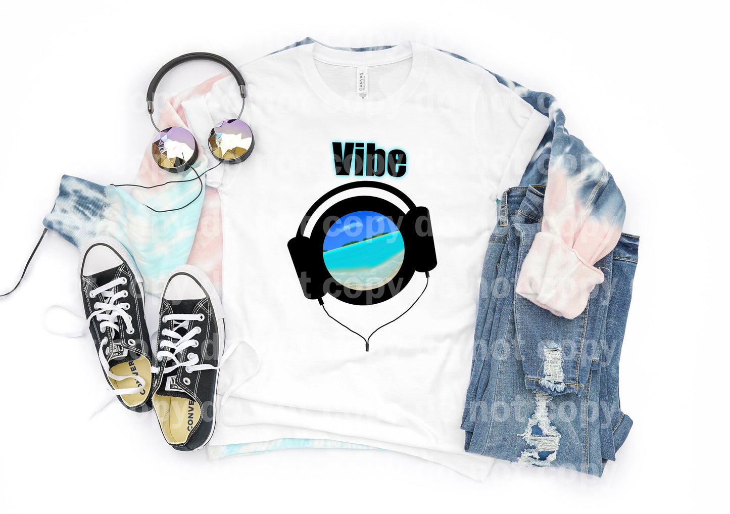 Beach Vibe Dream Print or Sublimation Print