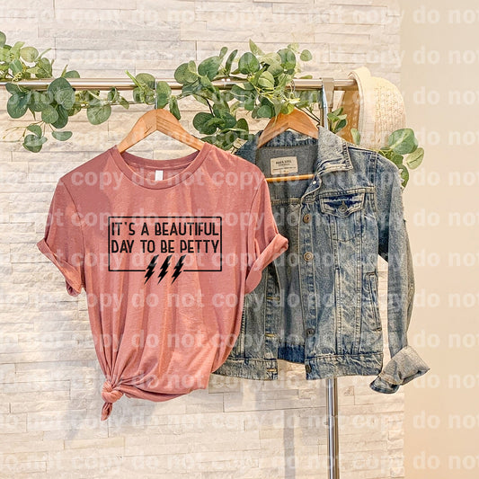 Hermoso día para ser Petty Impresión de sueños en blanco/negro o impresión de sublimación