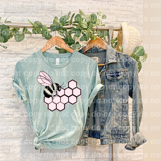 Bee Honeycomb Drippy Dream Print or Sublimation Print