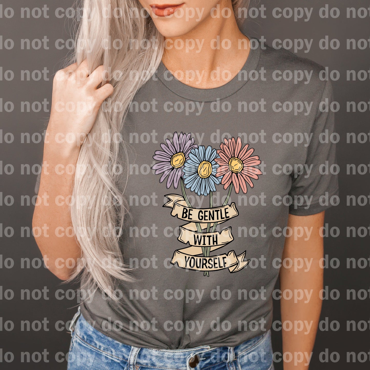 Be Gentle With Yourself Full Color/One Color Dream Print or Sublimation Print