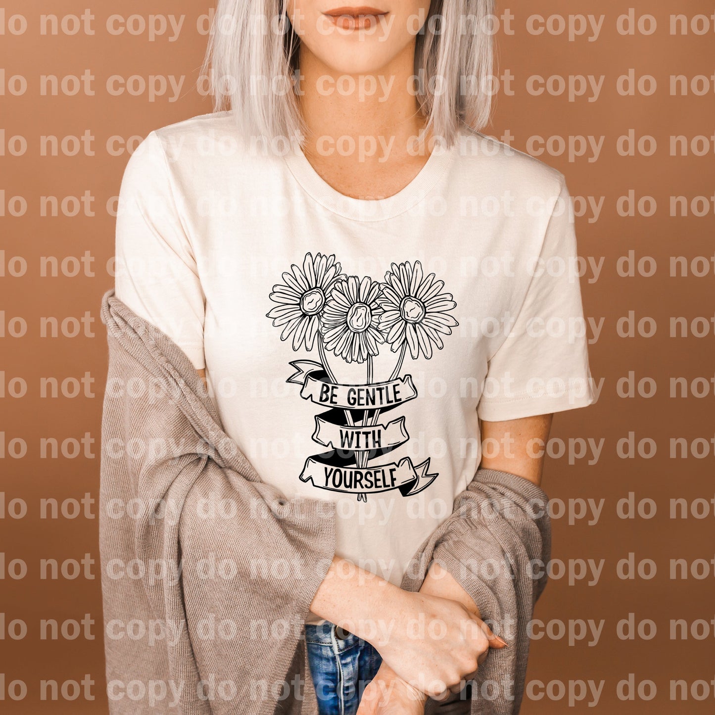 Be Gentle With Yourself Full Color/One Color Dream Print or Sublimation Print