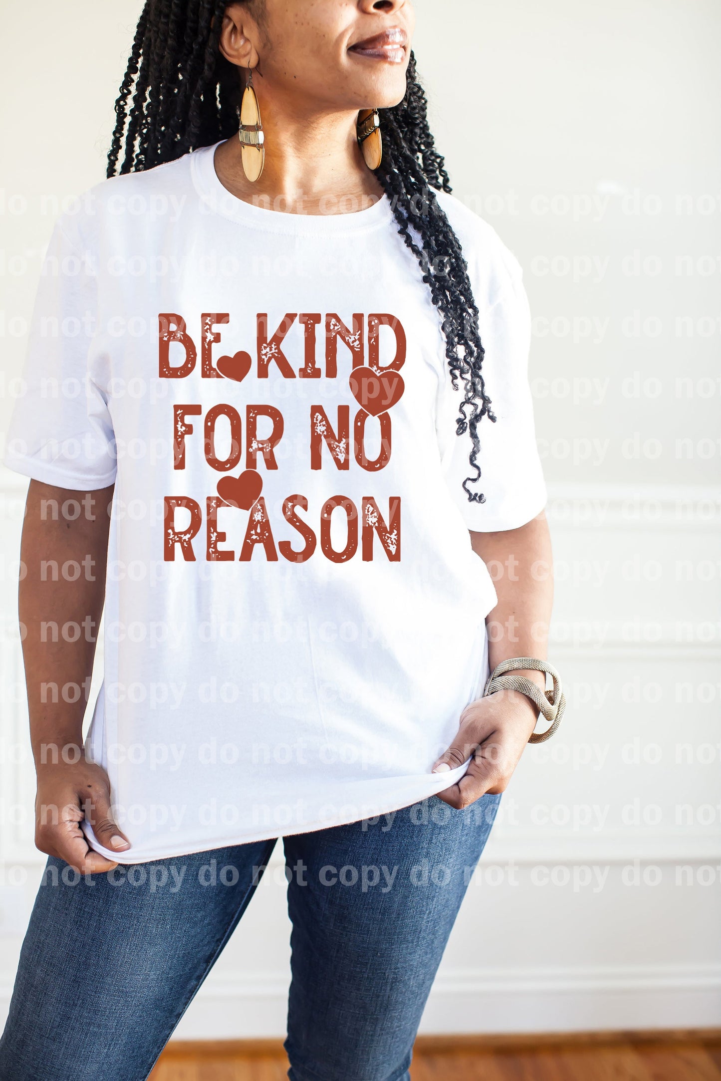 Be Kind For No Reason Black/Orange Dream Print or Sublimation Print