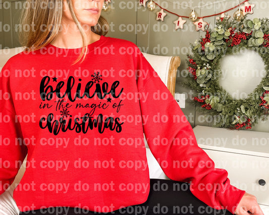 Believe In The Magic Of Christmas Dream Print or Sublimation Print