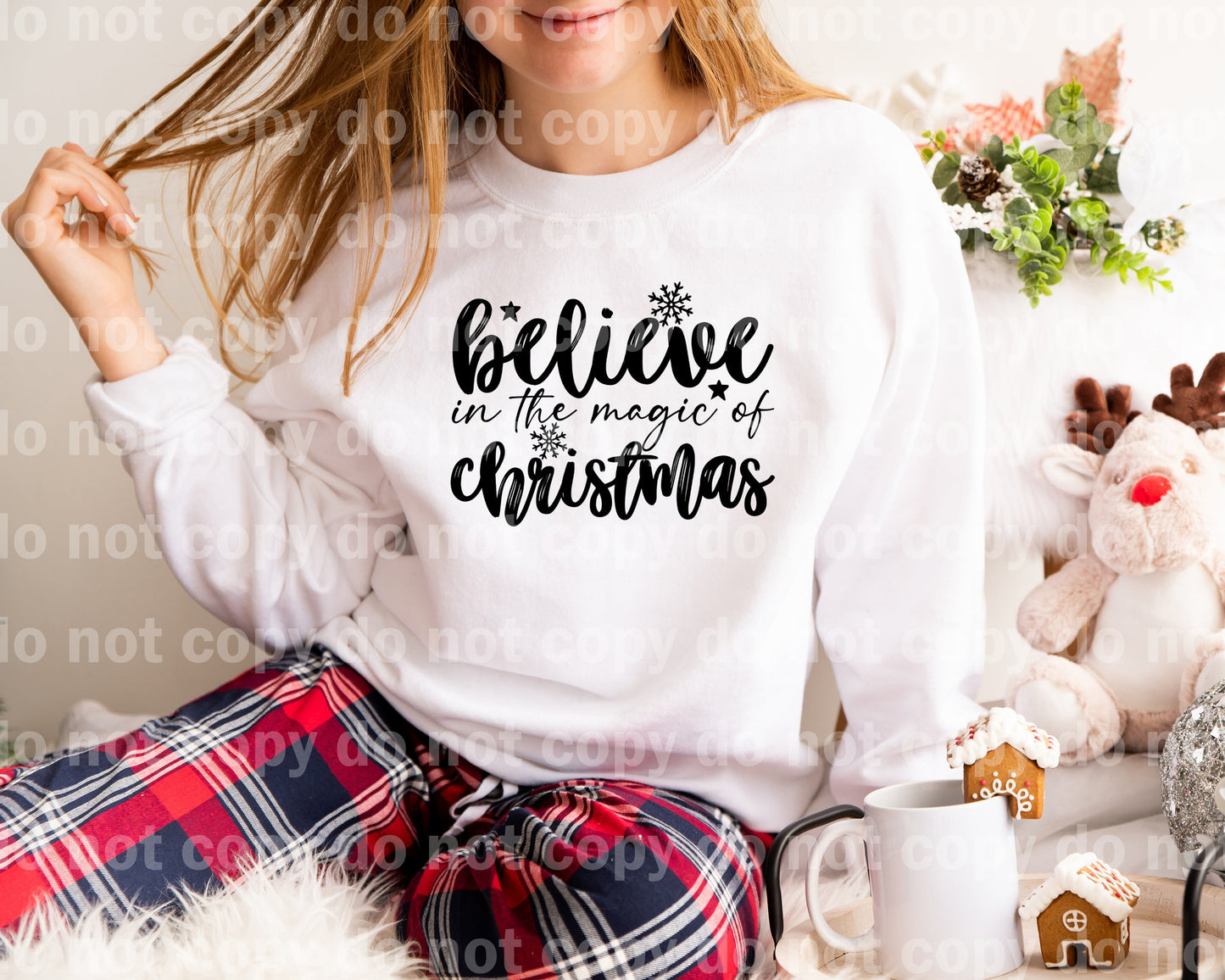 Believe In The Magic Of Christmas Dream Print or Sublimation Print