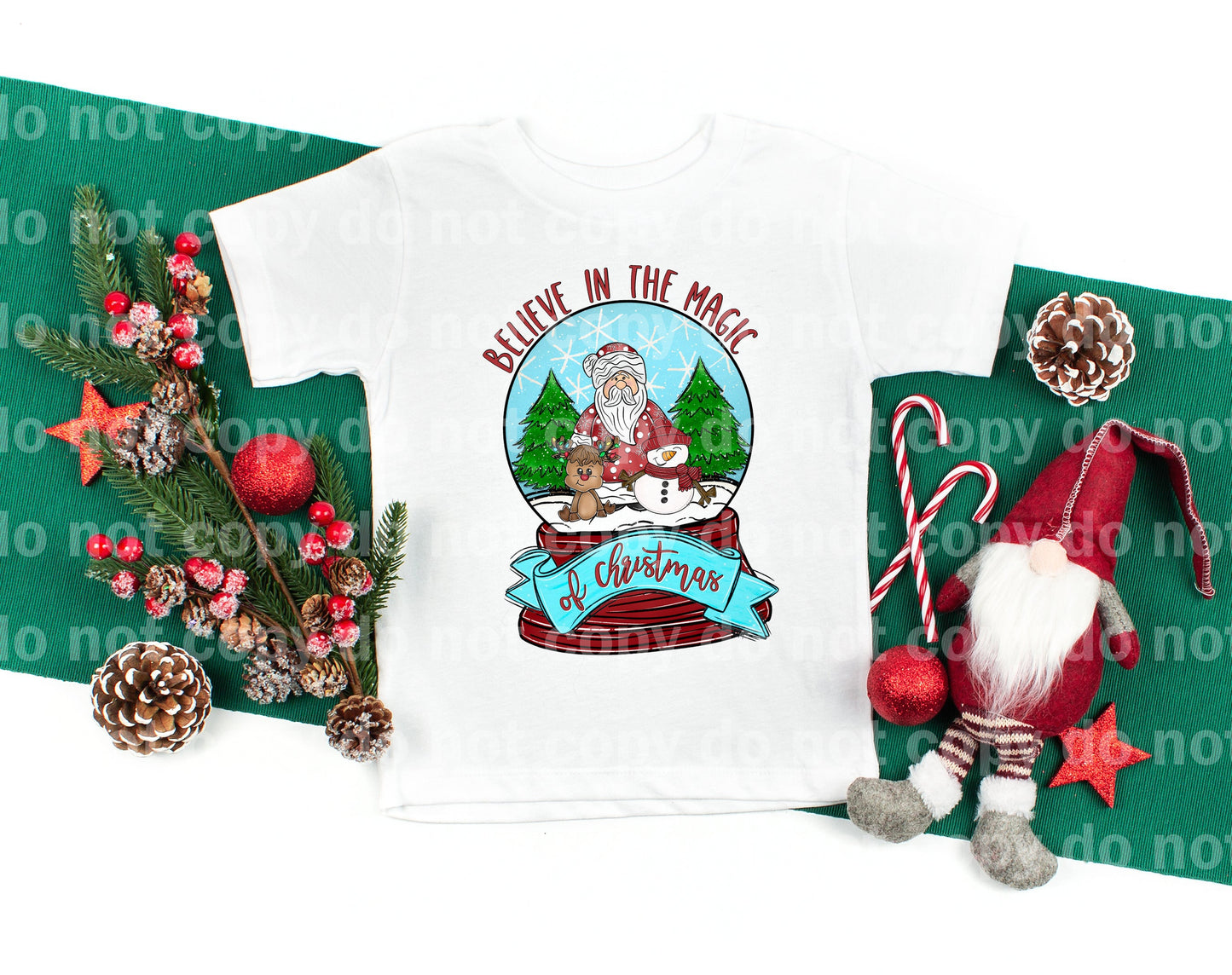 Believe In The Magic Of Christmas Dream Print or Sublimation Print