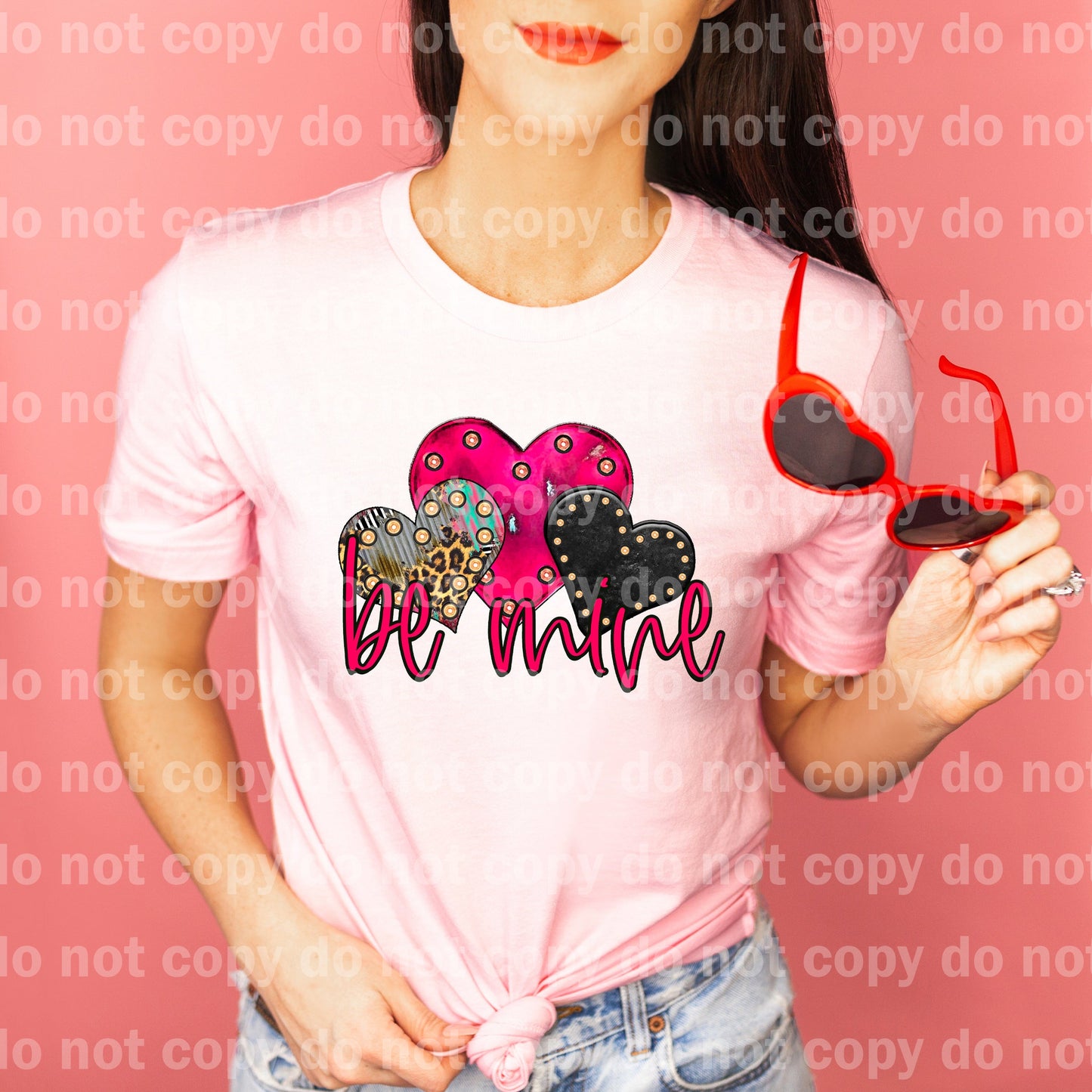 Be Mine Grouped Hearts Valentine Dream Print or Sublimation Print