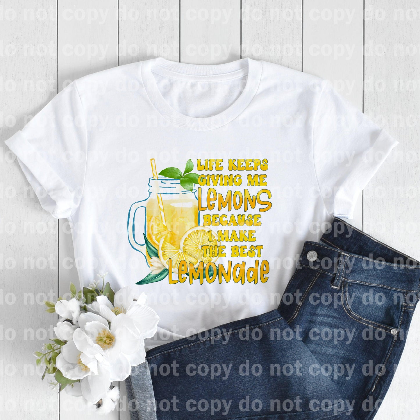 Life Keeps Giving Me Lemons Because I Make The Best Lemonade Dream Print or Sublimation Print