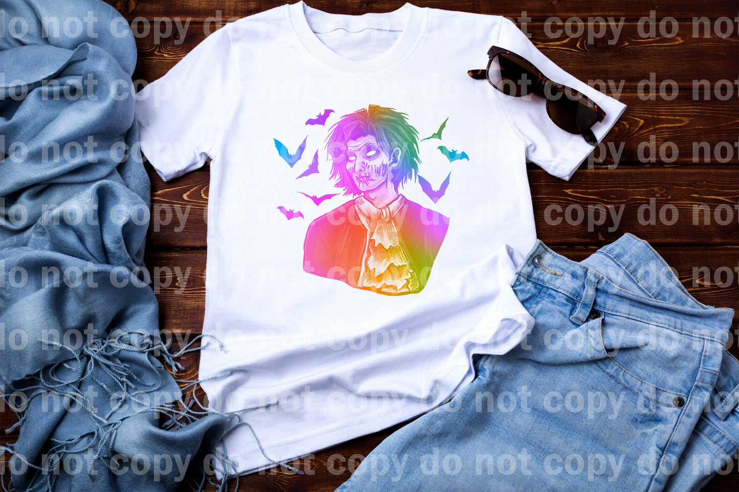 Billie Pastel or rainbow Color Style Dream Print or Sublimation Print