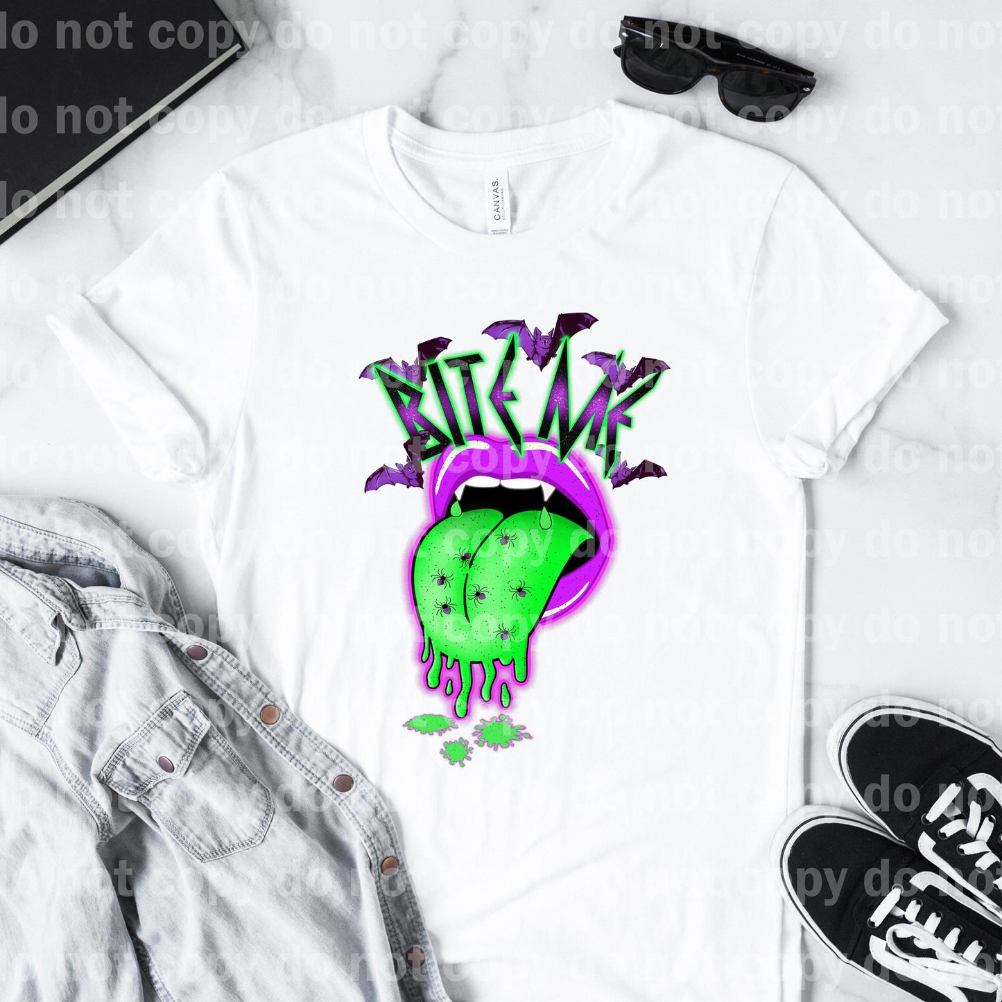 Bite Me Tongue Dream Print or Sublimation Print