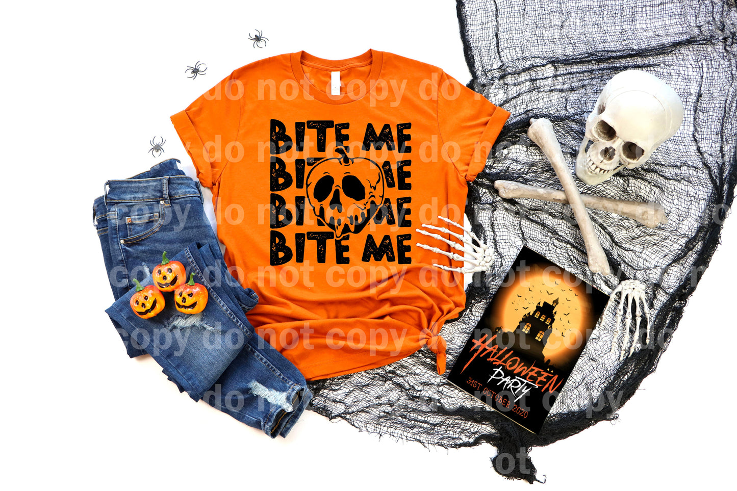 Bite Me Word Stacked Dream Print or Sublimation Print