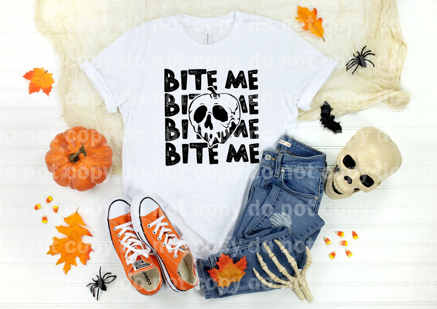 Bite Me Word Stacked Dream Print or Sublimation Print