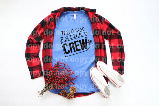 Black Friday Crew Distressed Dream Print or Sublimation Print