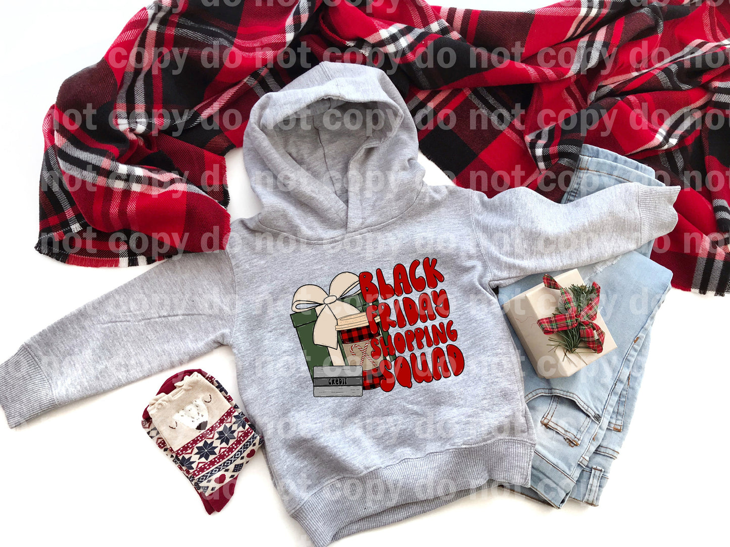 Black Friday Shopping Squad Dream Print or Sublimation Print