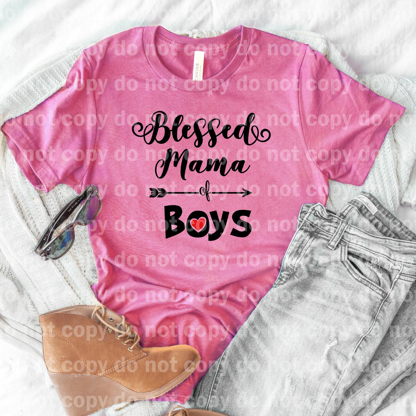 Blessed Mama of Boys Dream Print or Sublimation Print
