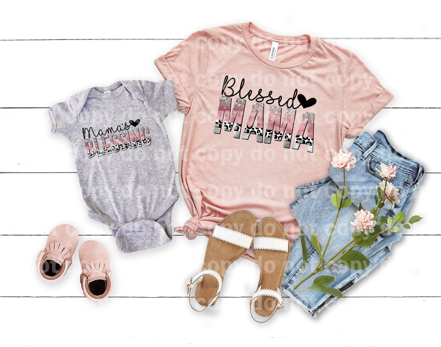 Blessed Mama Pink Dream Print or Sublimation Print