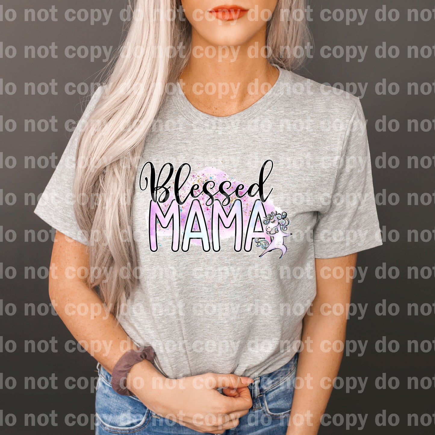 Blessed Mama Unicorn Dream Print or Sublimation Print