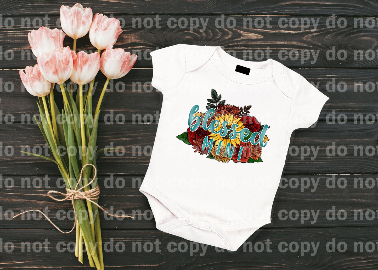 Blessed Mini Flowers Dream Print or Sublimation Print