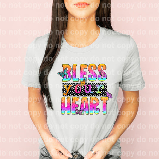 Bless Your Heart Black/White Dream Print or Sublimation Print