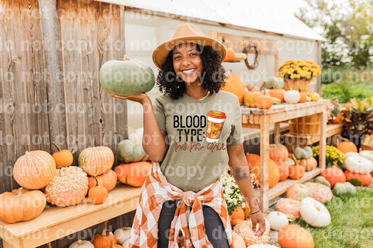 Blood Type Pumpkin Spice  Dream Print or Sublimation Print