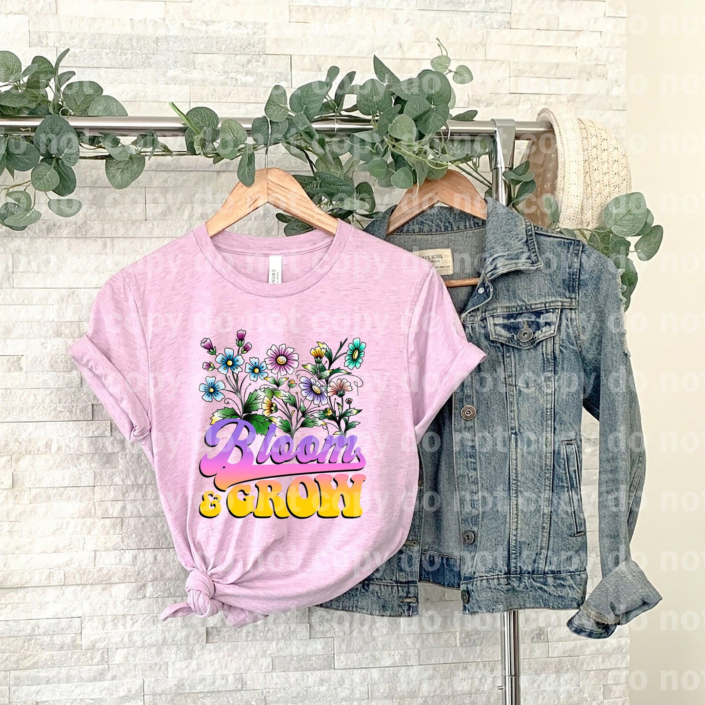 Bloom And Grow Floral Dream Print or Sublimation Print