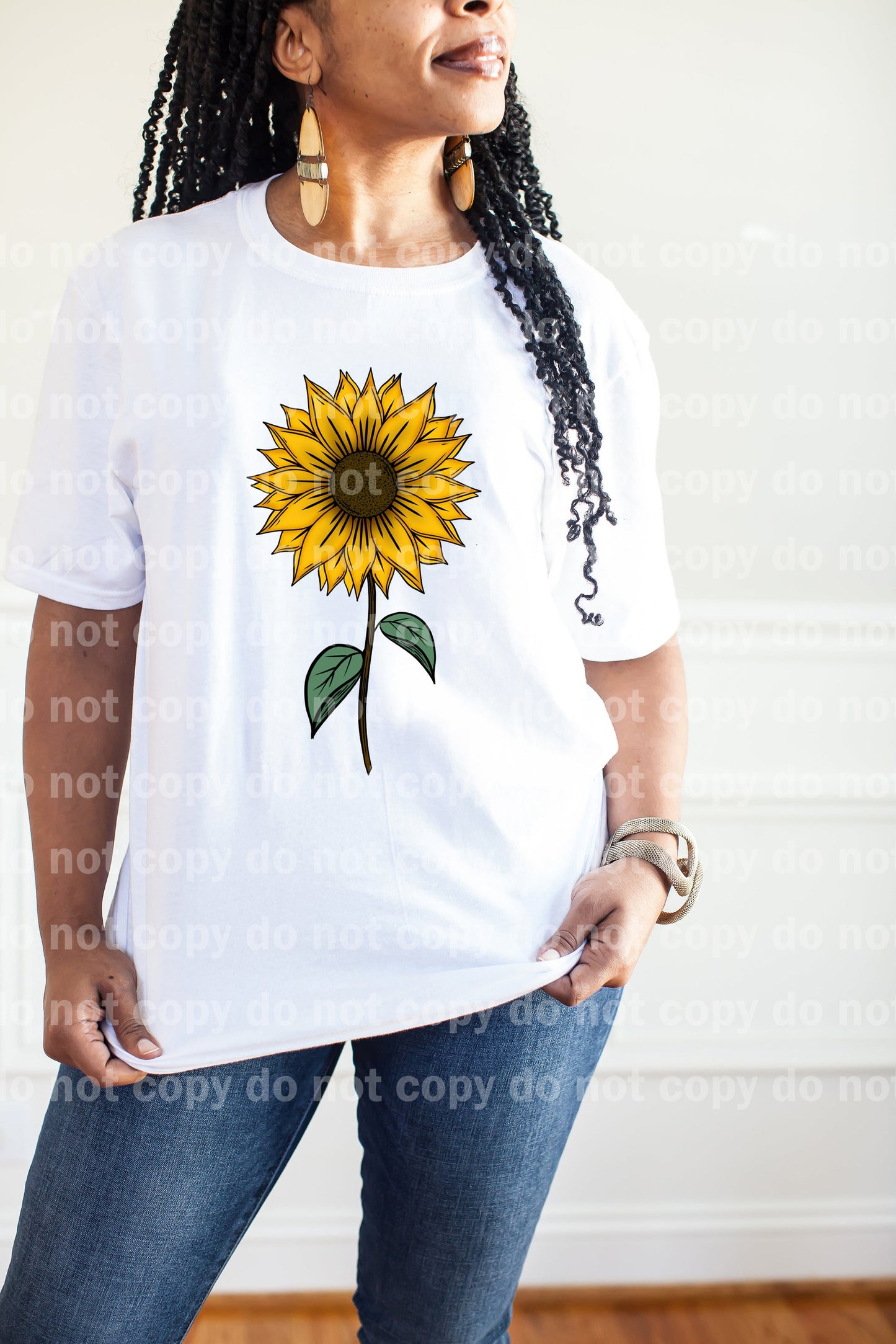 Bloomed Sunflower Full Color/One Color Dream Print or Sublimation Print