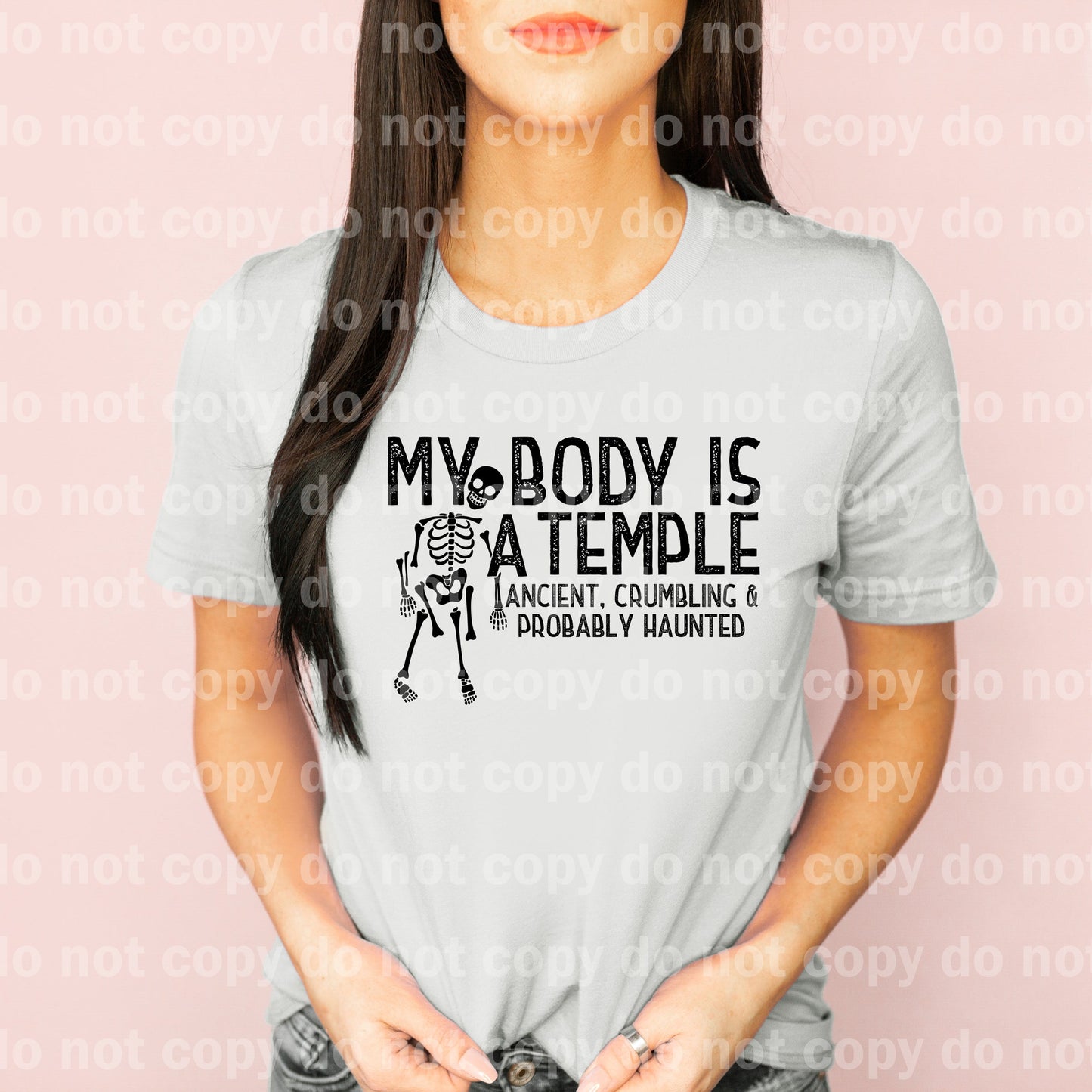 My Body Is A Temple Ancient Crumbling And Probably Haunted Dream Print or Sublimation Print