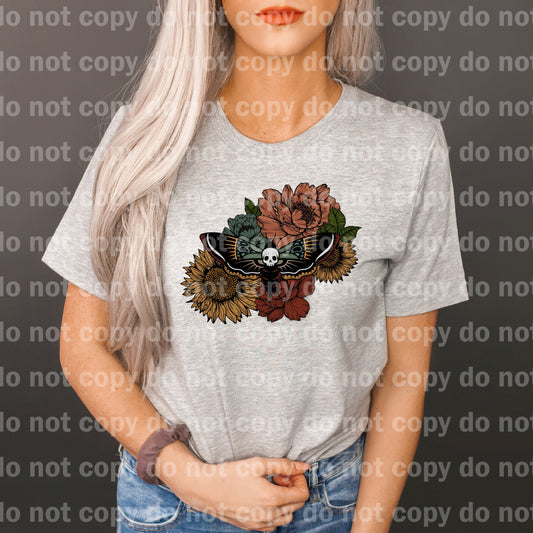 Boho Death Moth Full Color/One Color Dream Print o Impresión por sublimación