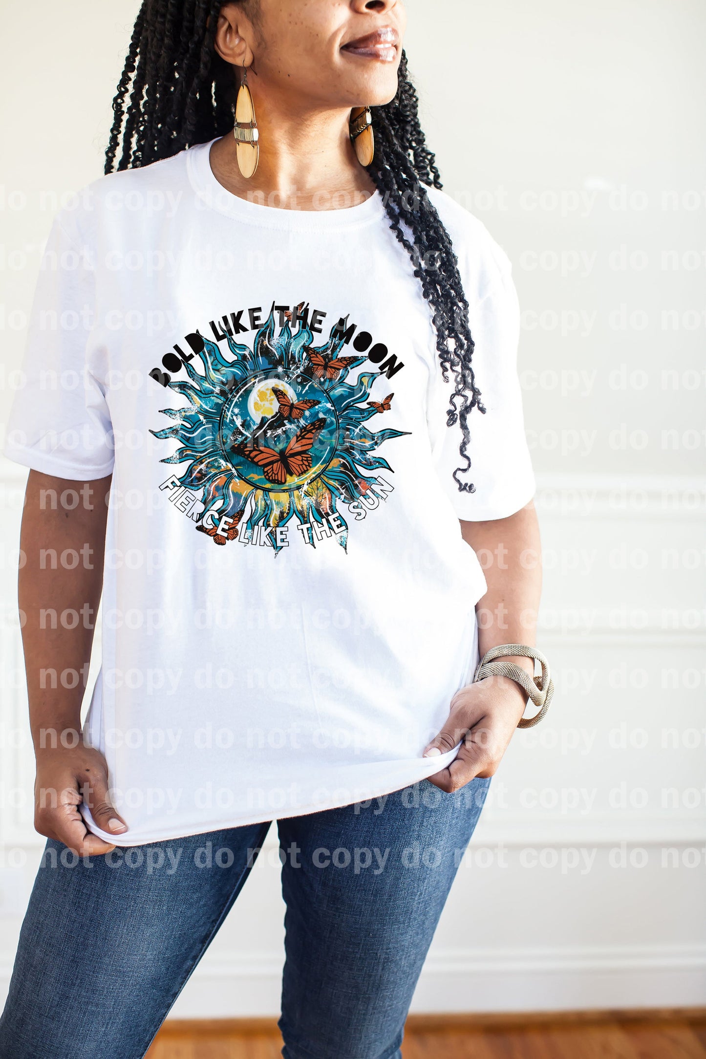 Bold Like The Moon Fierce Like The Sun Dream Print or Sublimation Print