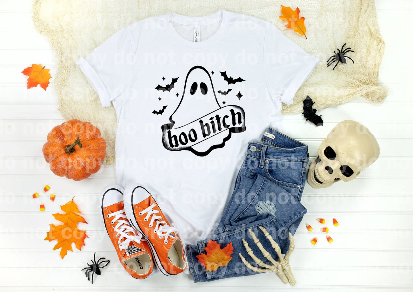 Boo Bitch Ghost Bats Dream Print or Sublimation Print