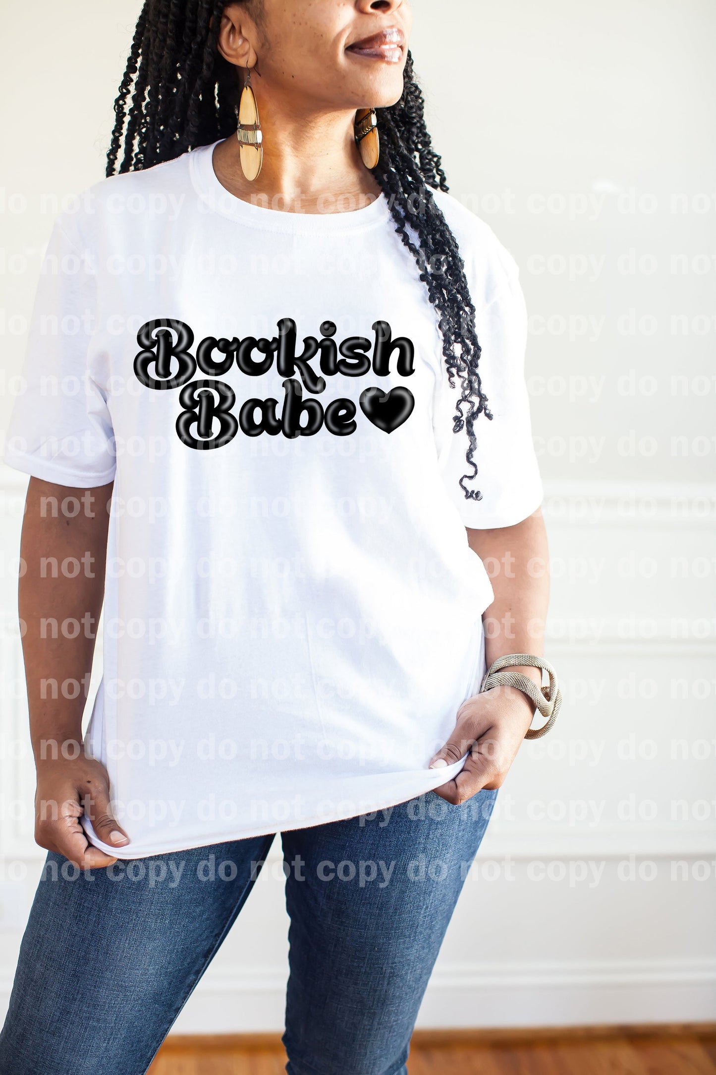 Bookish Babe Black/Pink Dream Print or Sublimation Print
