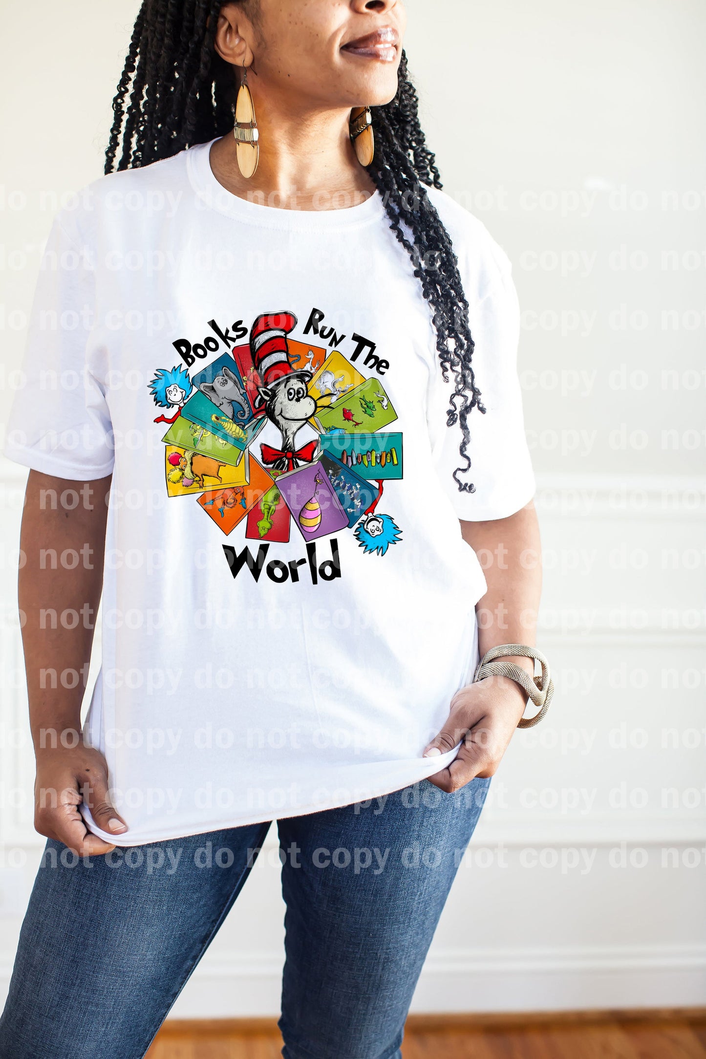 Books Run The World Dream Print or Sublimation Print