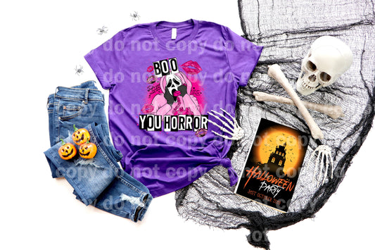 Boo You Horror Dream Print or Sublimation Print