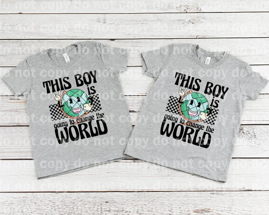 This Boy Is Going To Change The World Dream Print or Sublimation Print