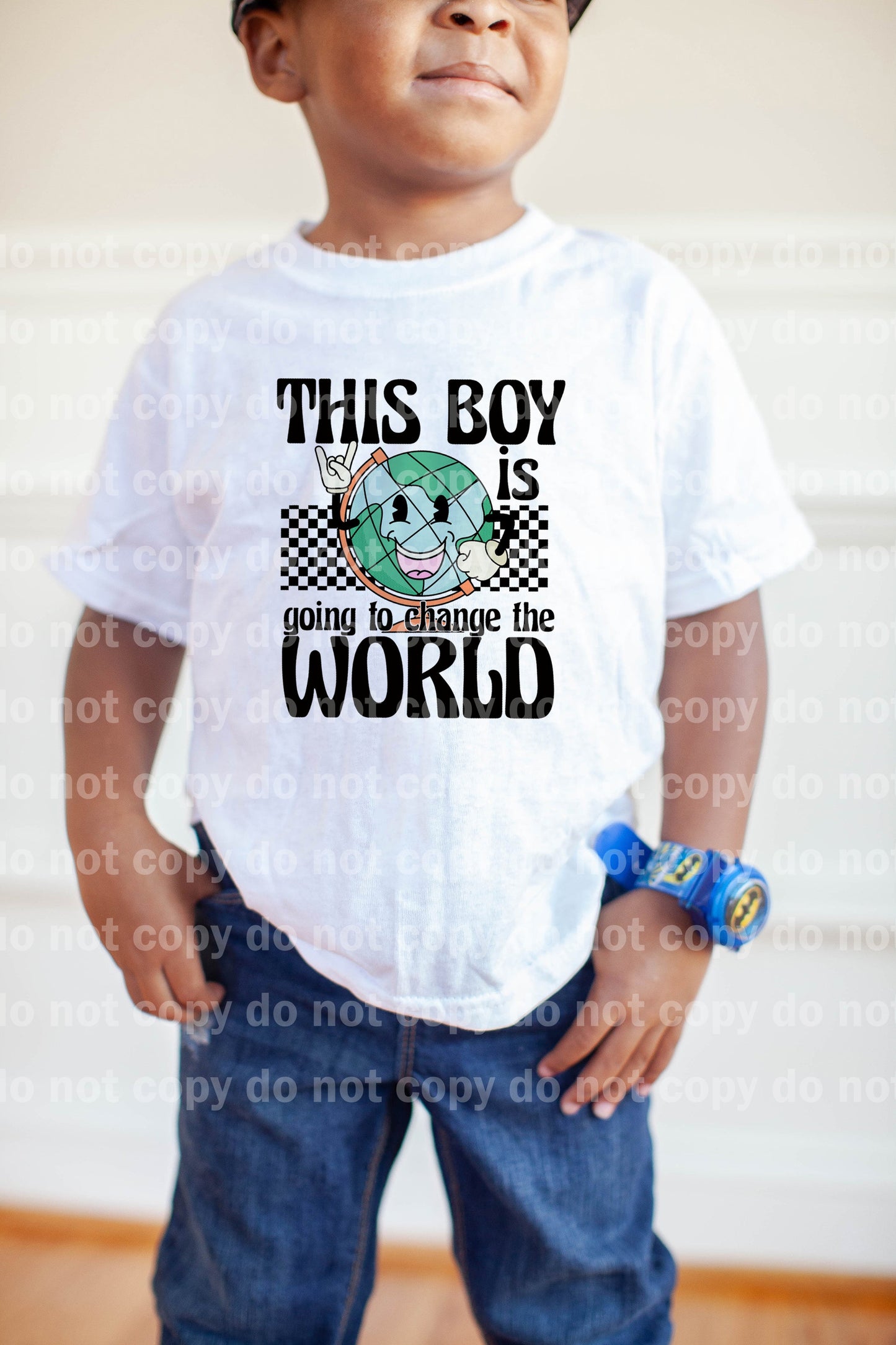 This Boy Is Going To Change The World Dream Print or Sublimation Print