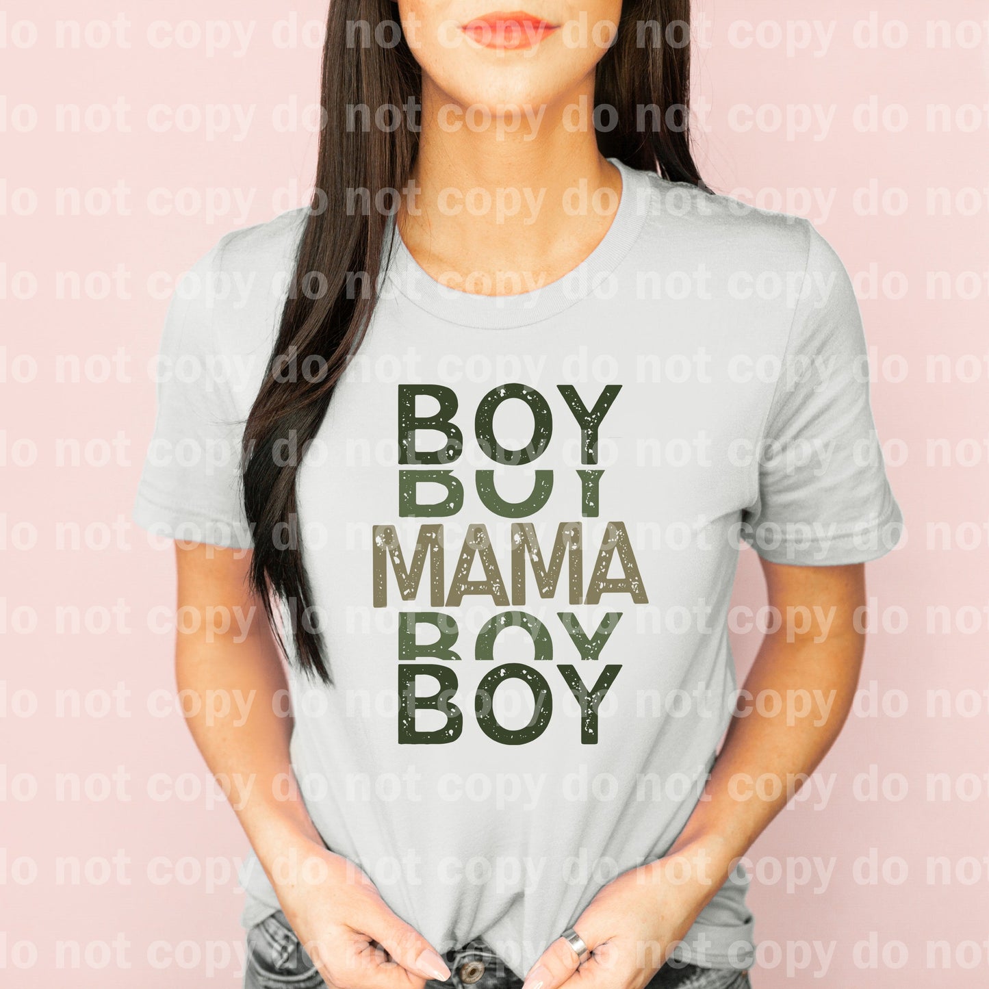 Boy Mama Word Stack Dream Print or Sublimation Print