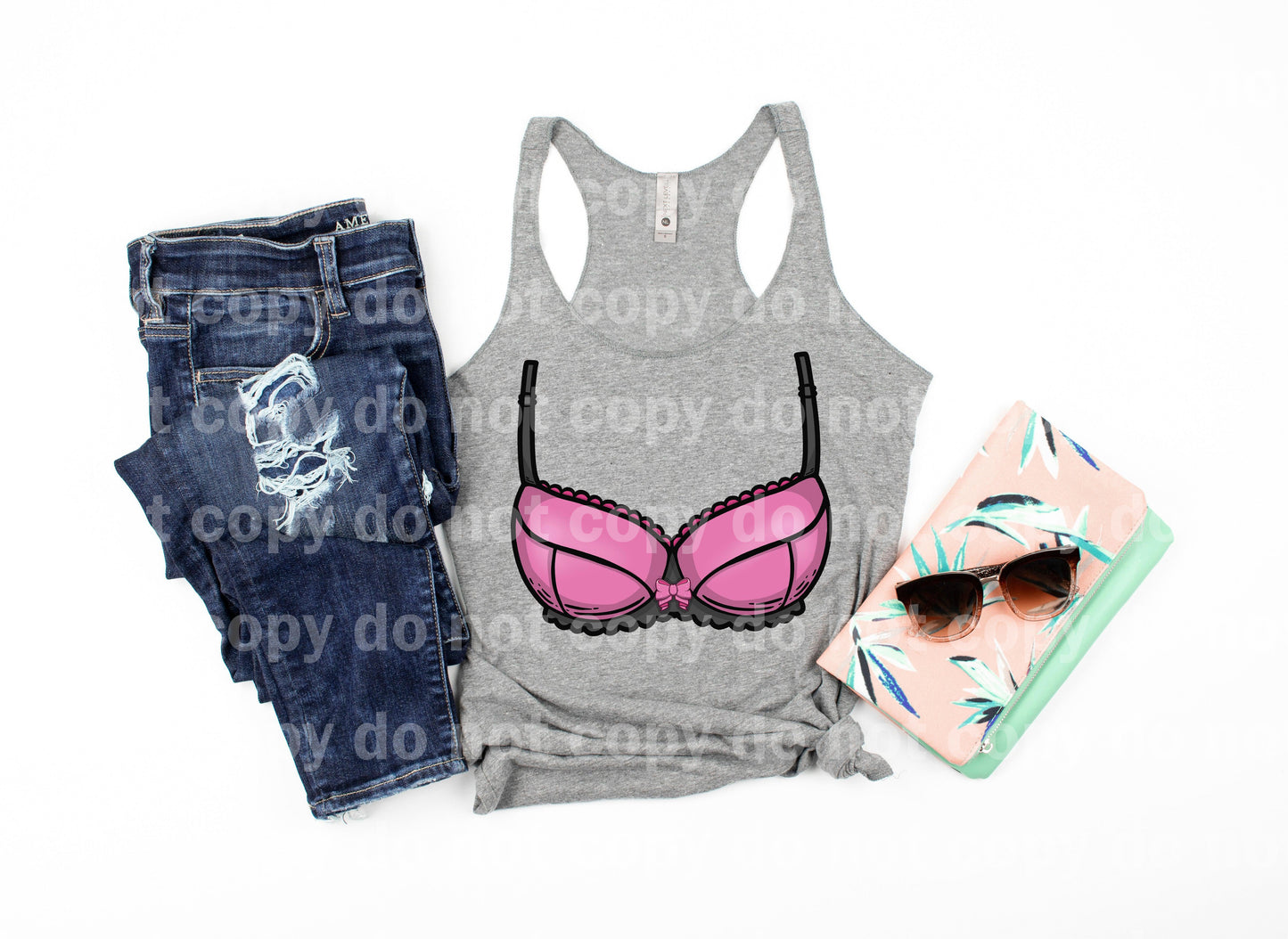 Bra Pink Dream Print or Sublimation Print